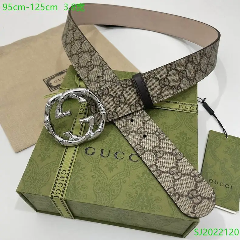 Gucci Belt 38mmX95-125CM 7D292